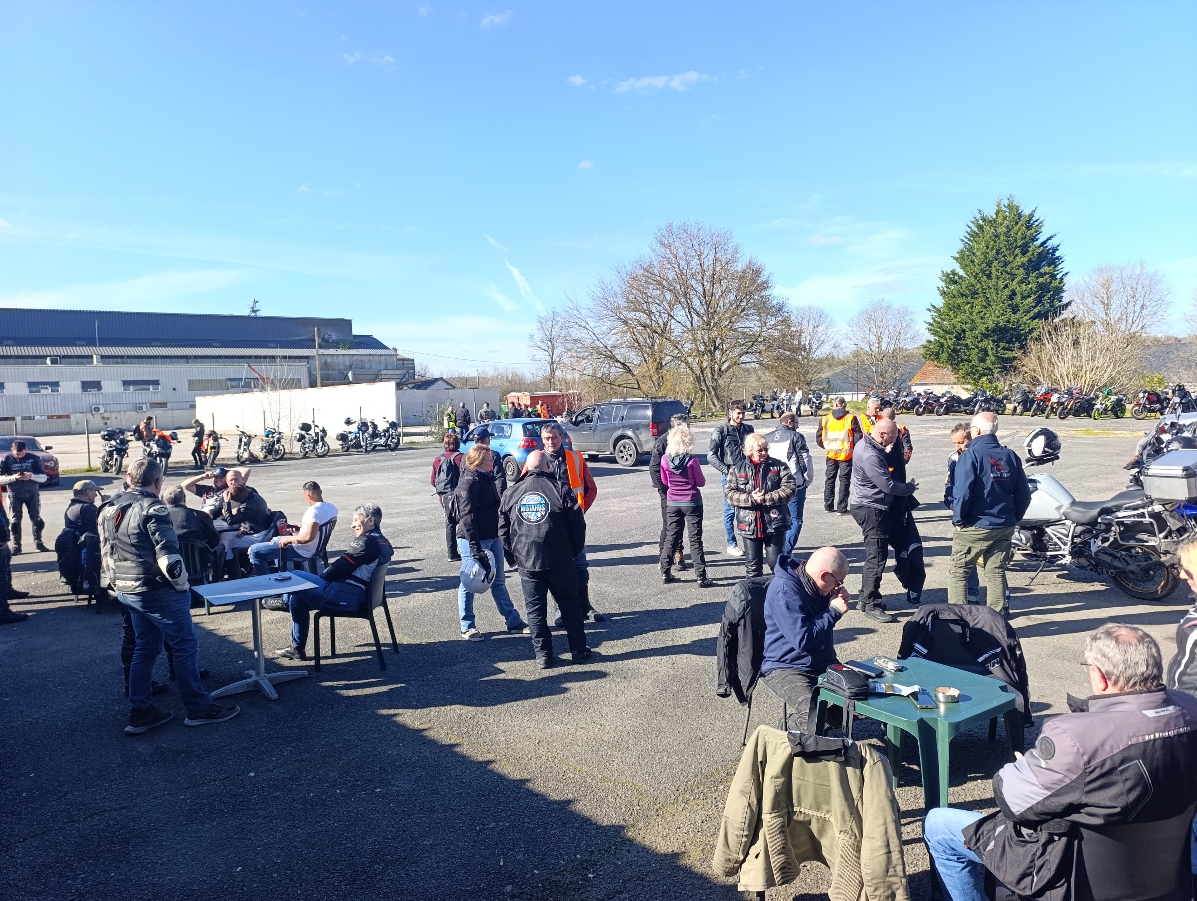 Rassemblement Mars26 - Pause Ribérac