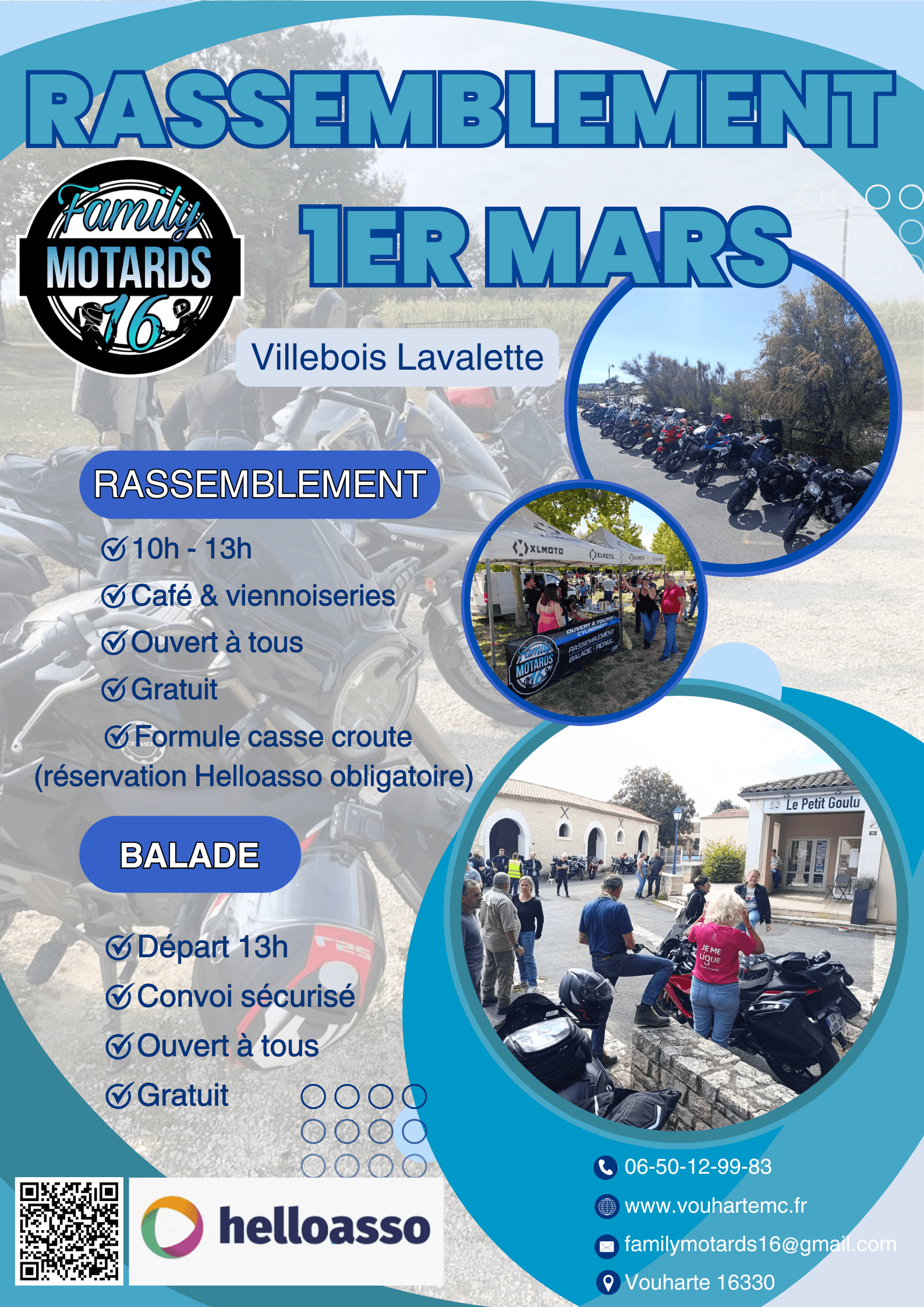 1er Rassemblement MARS - Villebois Lavalette