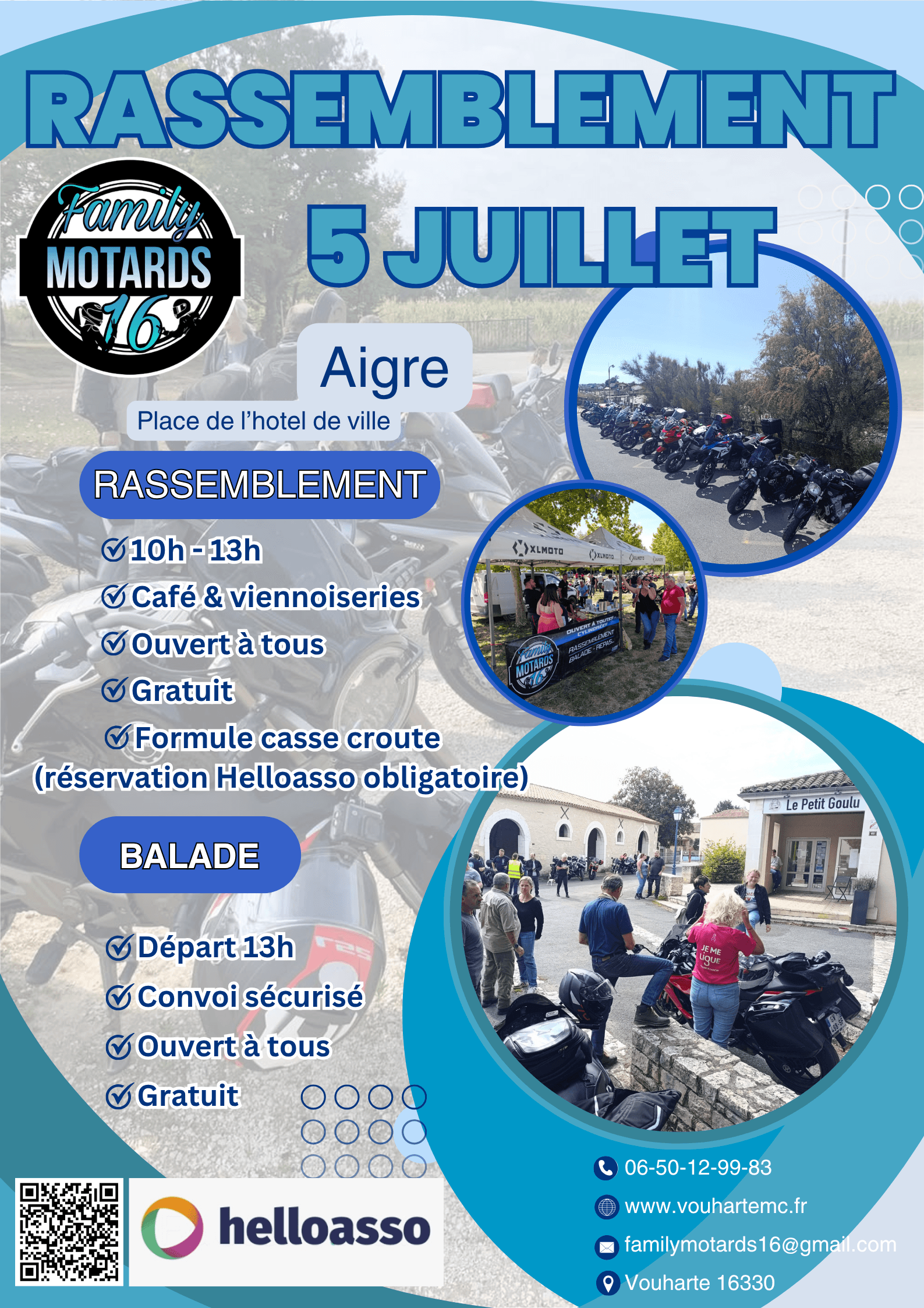 Rassemblement Juillet - Aigre 